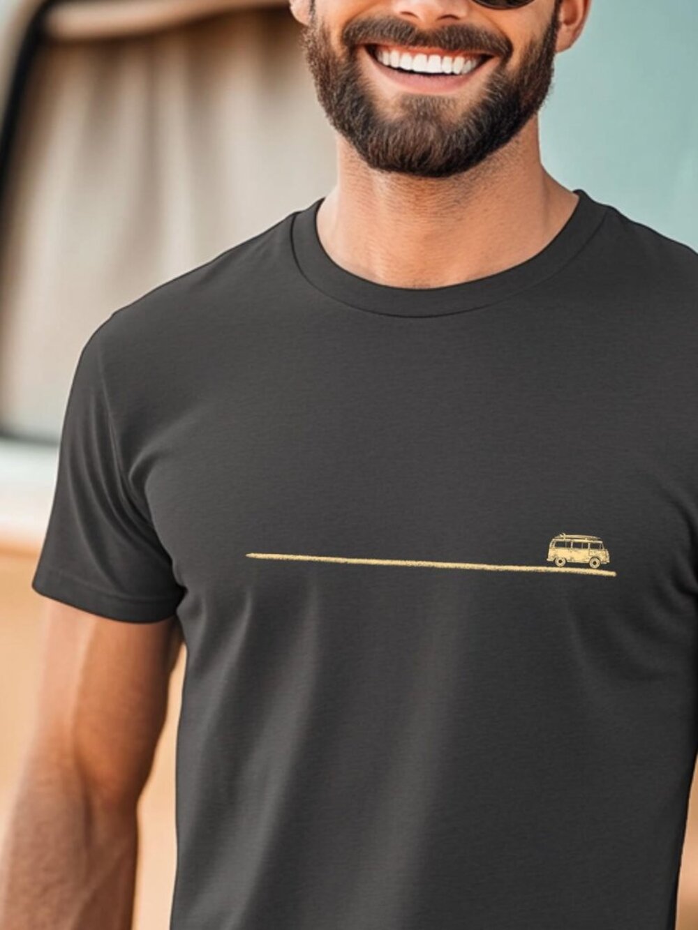 Camping T-Shirt – Van Life Outdoor Graphic Tee
